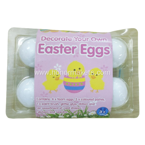 4PCS Easter Eggs DIY Kit